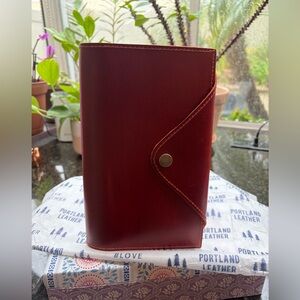 Portland Leather Madrone Snap Journal